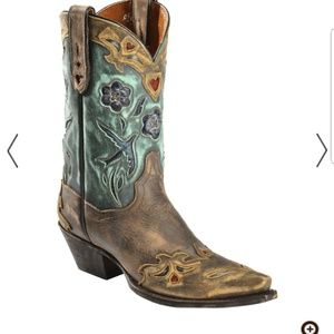 Womens dan post cowgirl boots. Make offer